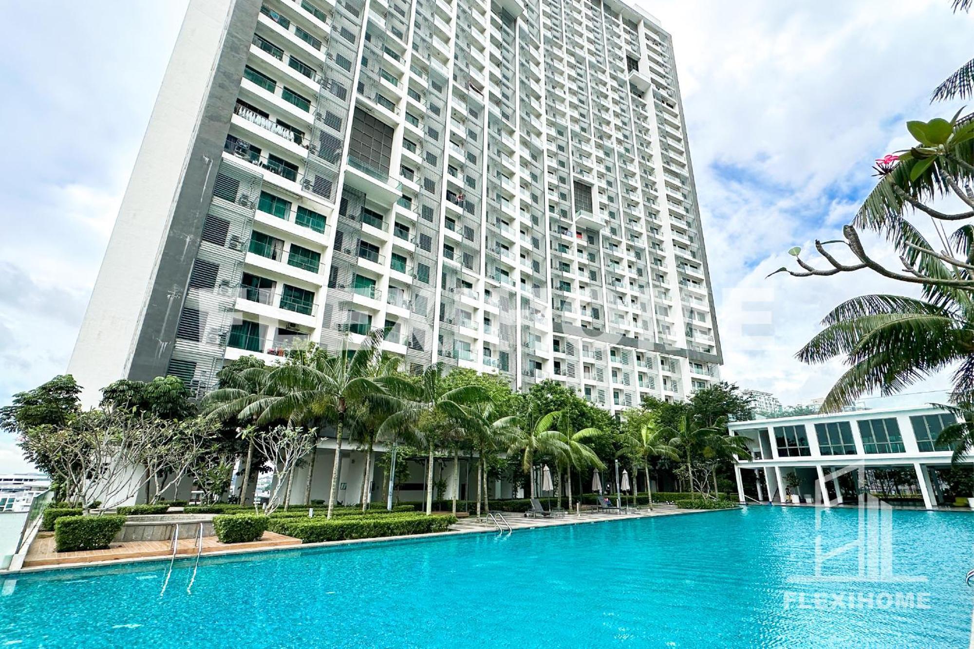 Colour-Theme Designed, Private Studio Home, Cybersquare 27B Cyberjaya, Flexihome-My Buitenkant foto